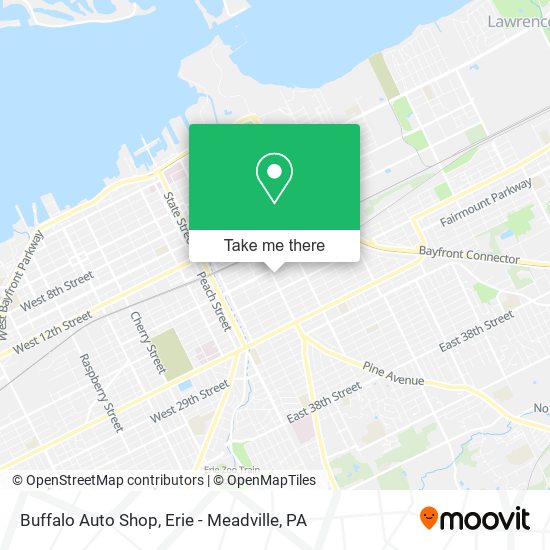 Buffalo Auto Shop map