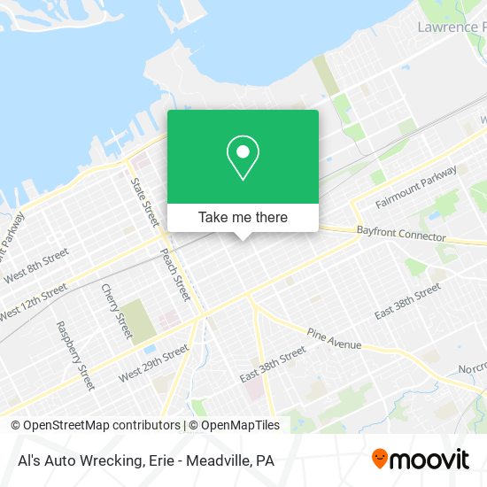 Mapa de Al's Auto Wrecking