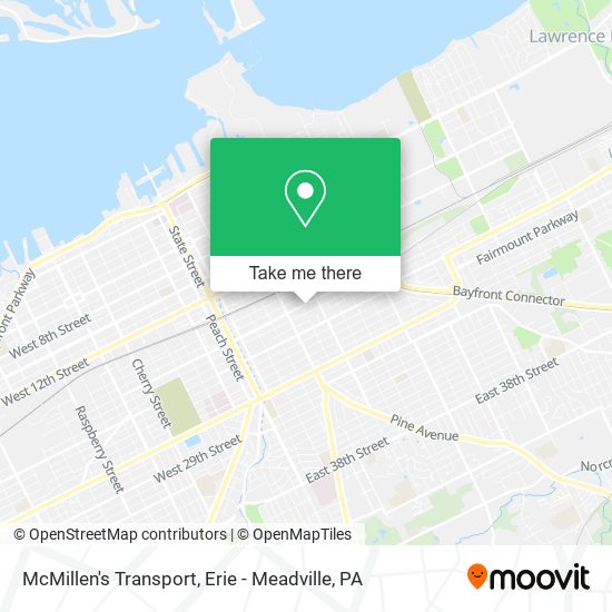 Mapa de McMillen's Transport