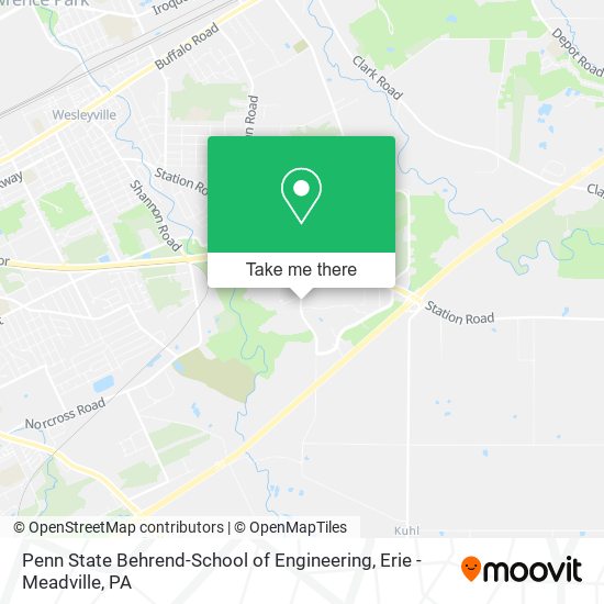 Penn State Behrend-School of Engineering map