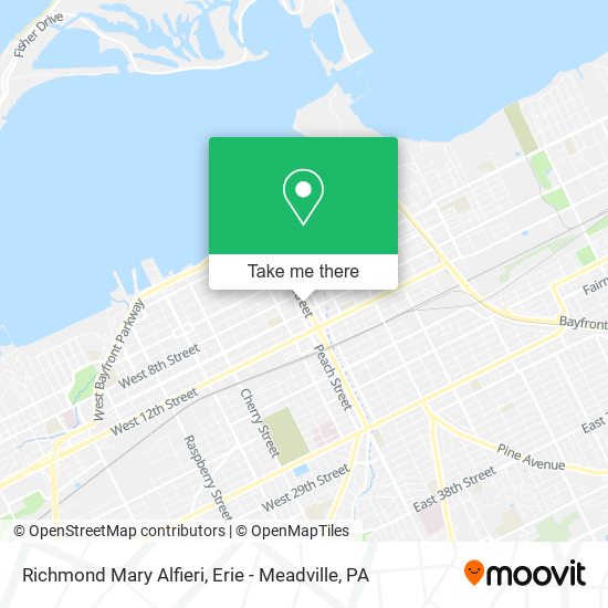 Richmond Mary Alfieri map