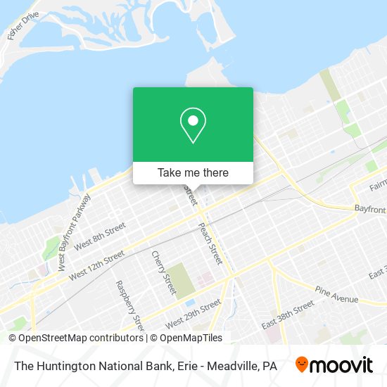 The Huntington National Bank map
