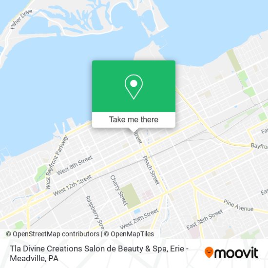 Tla Divine Creations Salon de Beauty & Spa map