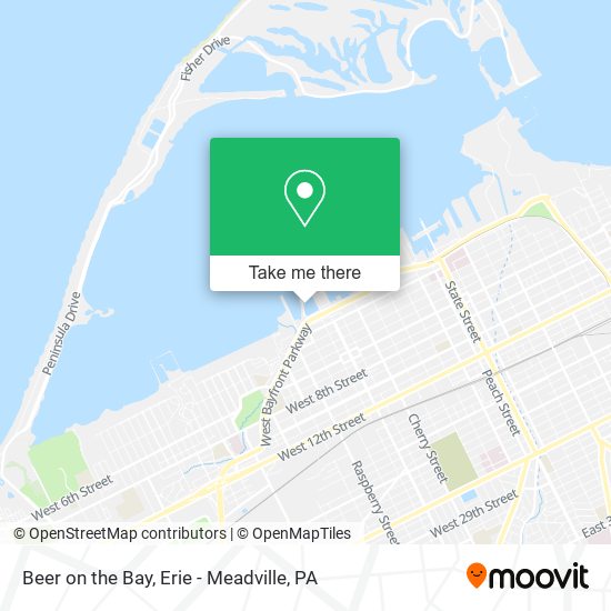 Mapa de Beer on the Bay