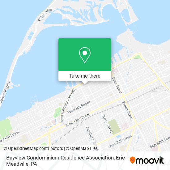 Bayview Condominium Residence Association map