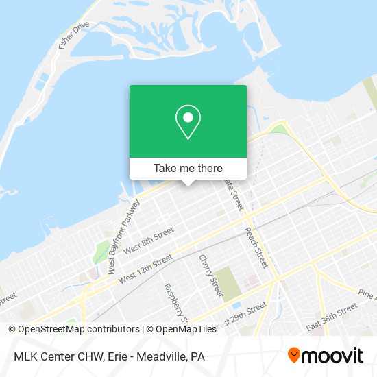 Mapa de MLK Center CHW