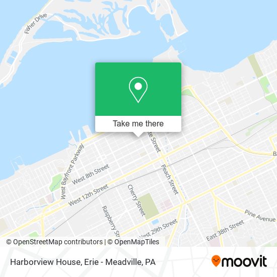 Harborview House map