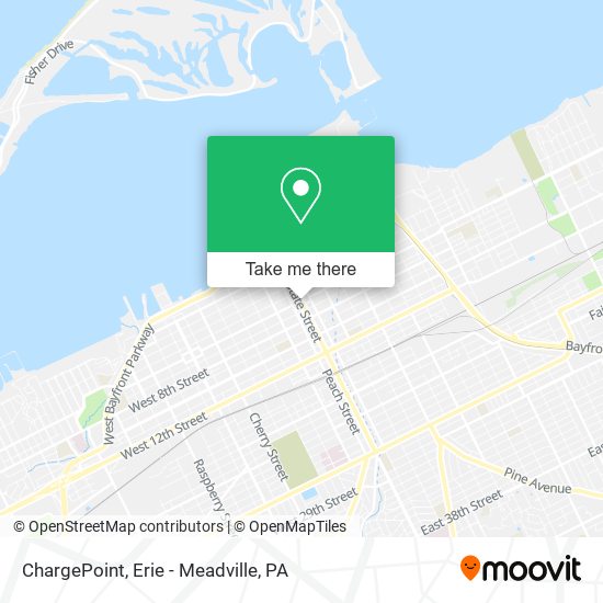 Mapa de ChargePoint