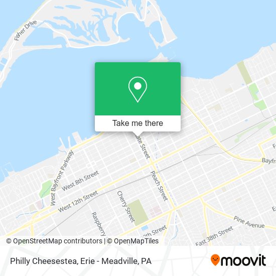 Philly Cheesestea map