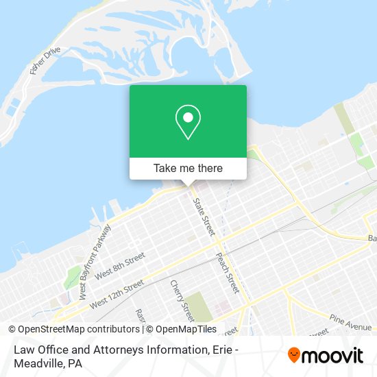 Law Office and Attorneys Information map
