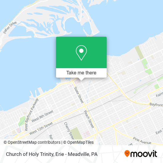 Church of Holy Trinity map