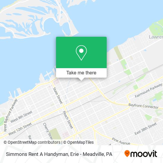 Mapa de Simmons Rent A Handyman
