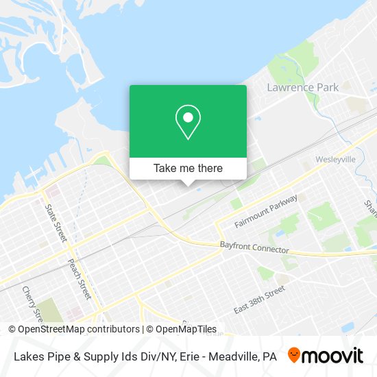 Lakes Pipe & Supply Ids Div/NY map