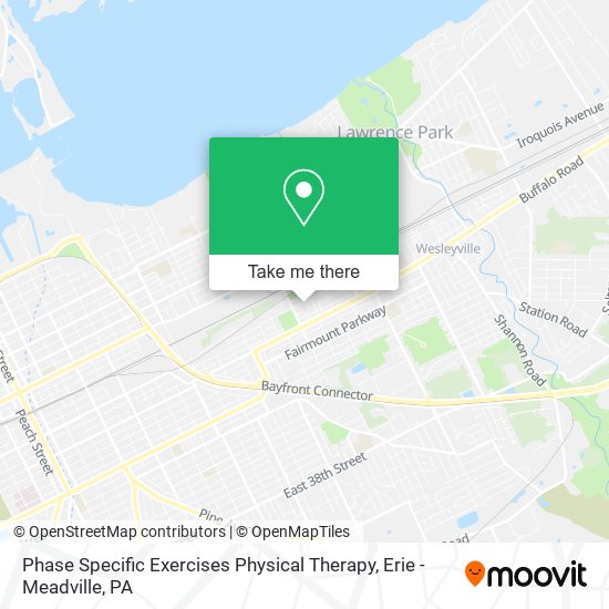 Mapa de Phase Specific Exercises Physical Therapy