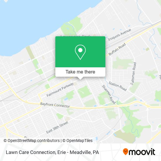 Mapa de Lawn Care Connection