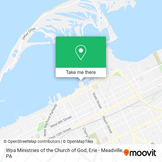 Mapa de Wpa Ministries of the Church of God