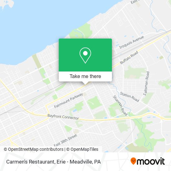 Mapa de Carmen's Restaurant