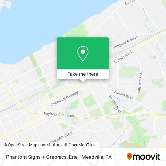 Phantom Signs + Graphics map