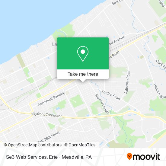 Se3 Web Services map