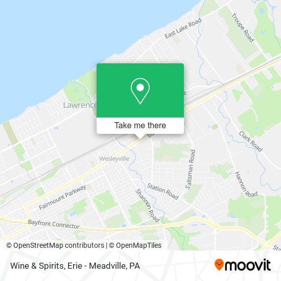 Wine & Spirits map