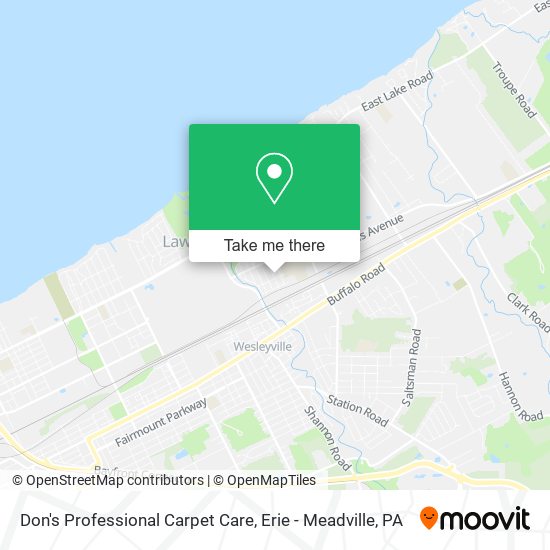 Don's Professional Carpet Care map