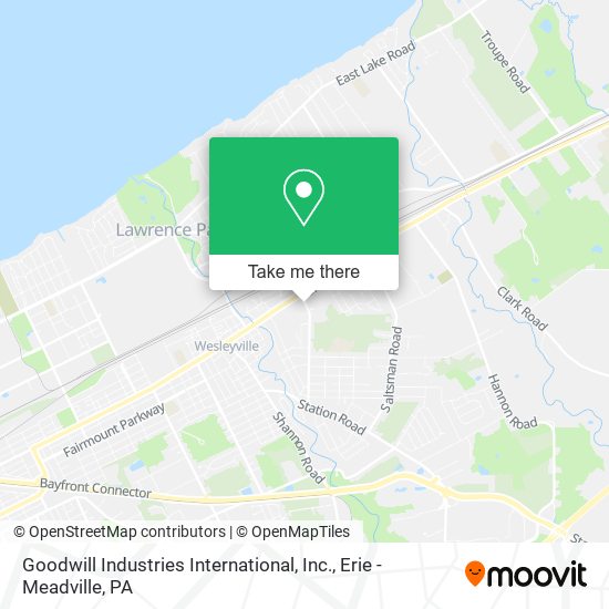 Mapa de Goodwill Industries International, Inc.