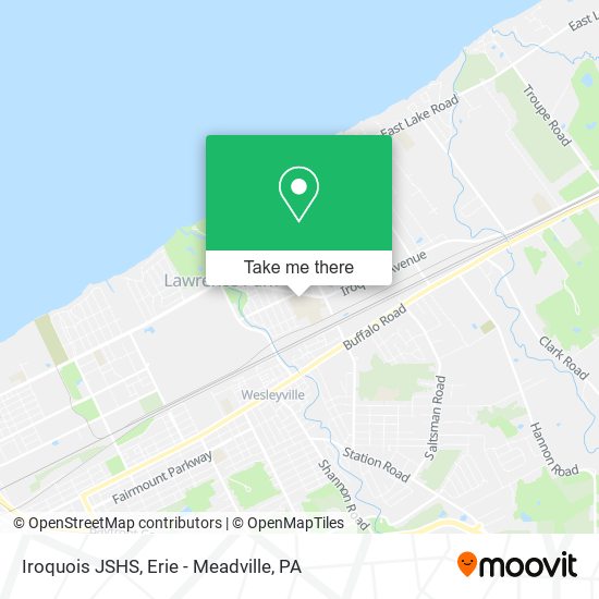 Iroquois JSHS map