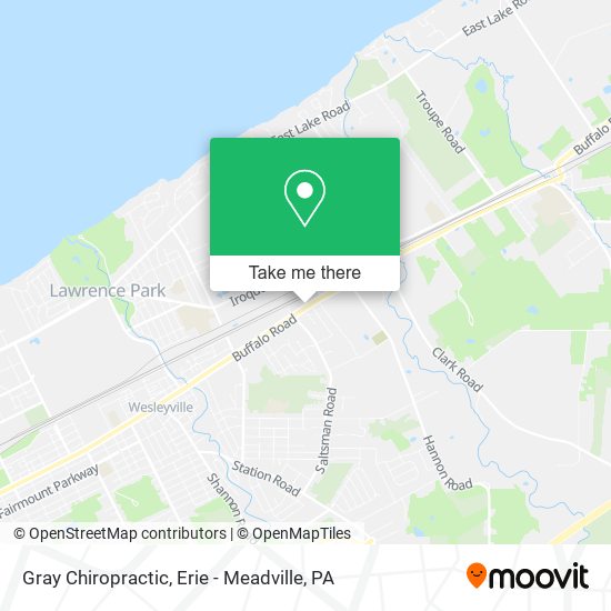 Mapa de Gray Chiropractic