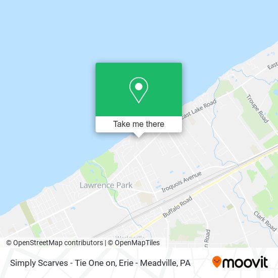 Simply Scarves - Tie One on map
