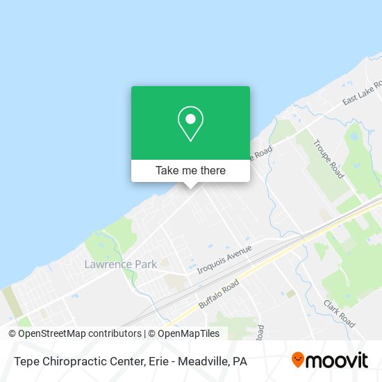 Tepe Chiropractic Center map