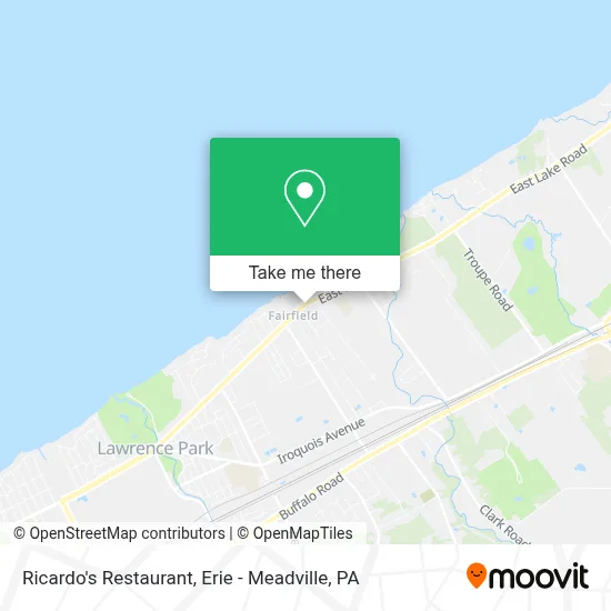 Ricardo's Restaurant map