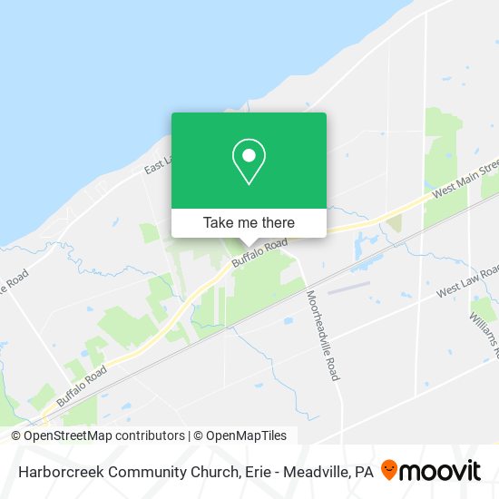 Mapa de Harborcreek Community Church
