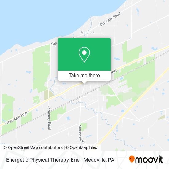 Energetic Physical Therapy map
