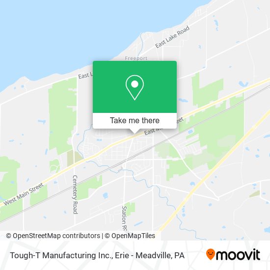 Tough-T Manufacturing Inc. map
