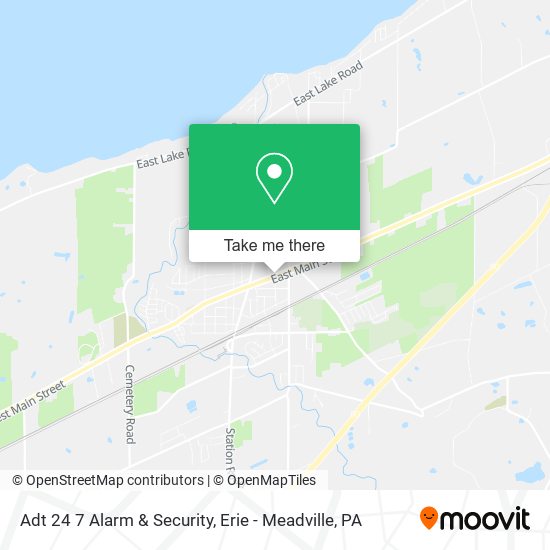 Adt 24 7 Alarm & Security map