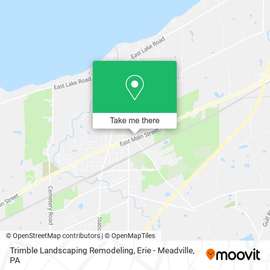 Trimble Landscaping Remodeling map