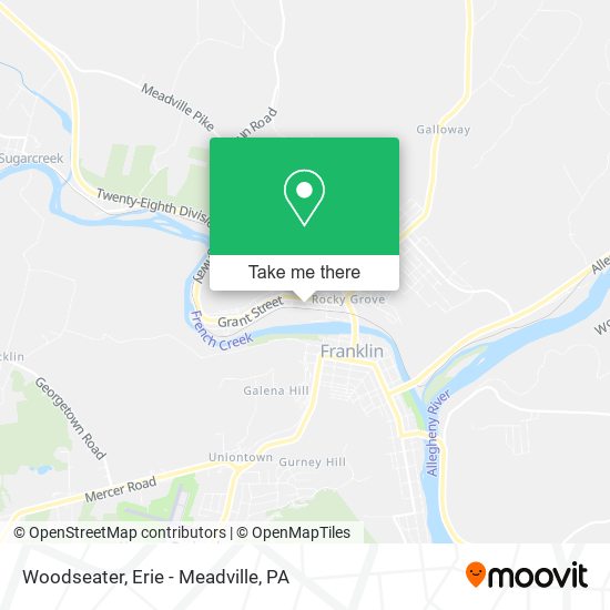 Mapa de Woodseater