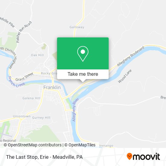 The Last Stop map