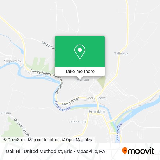 Mapa de Oak Hill United Methodist