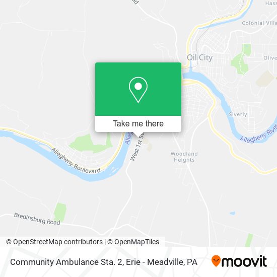 Mapa de Community Ambulance Sta. 2