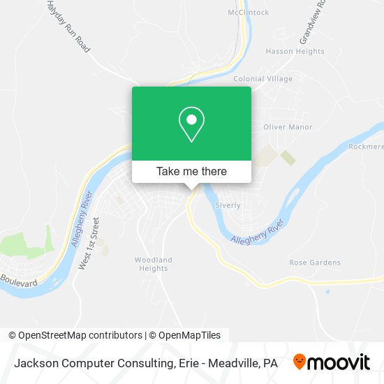Jackson Computer Consulting map