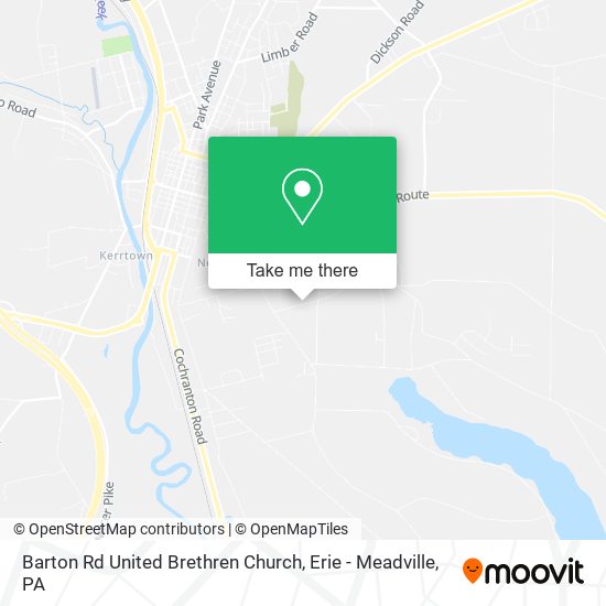 Mapa de Barton Rd United Brethren Church