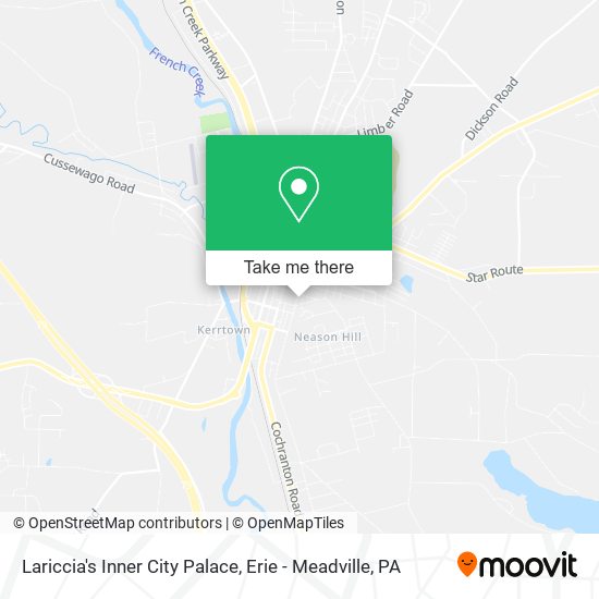 Mapa de Lariccia's Inner City Palace