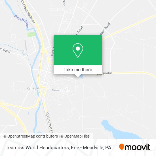 Teamrss World Headquarters map