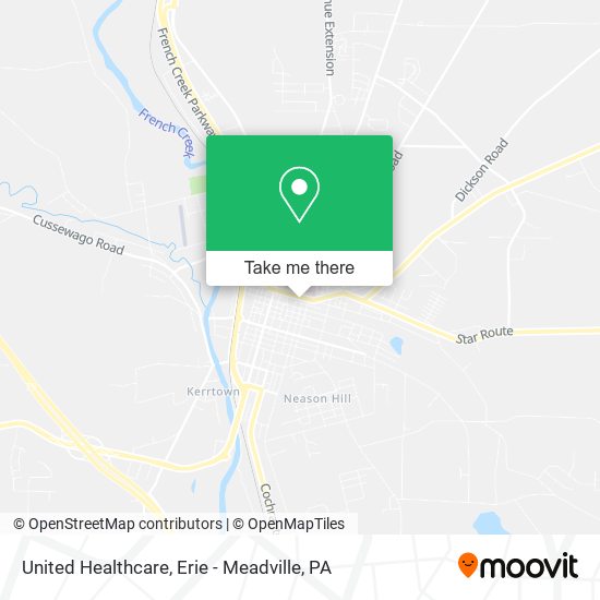 United Healthcare map