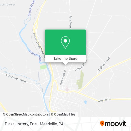 Mapa de Plaza Lottery