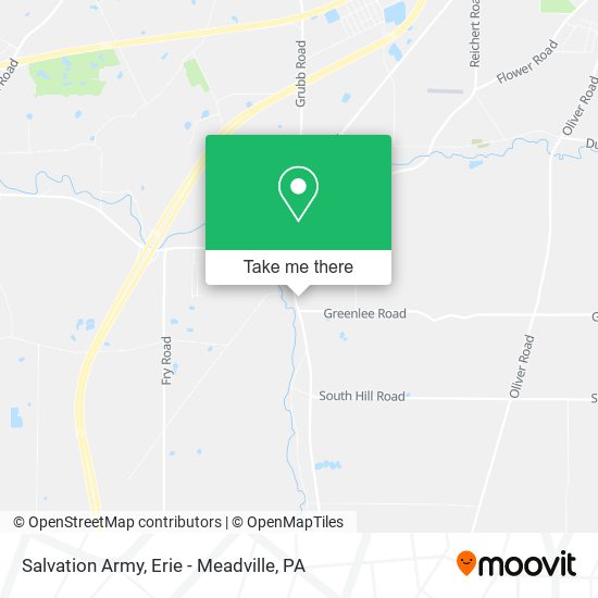Mapa de Salvation Army