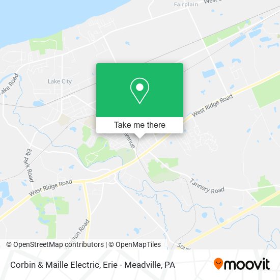 Corbin & Maille Electric map