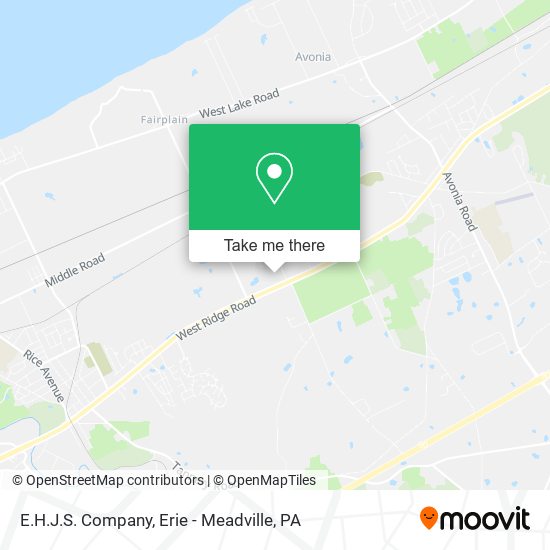 E.H.J.S. Company map