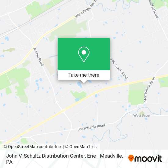 Mapa de John V. Schultz Distribution Center